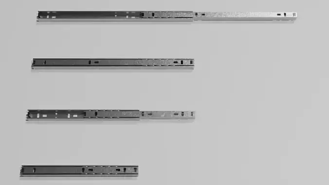 Drawer Slides 3D model