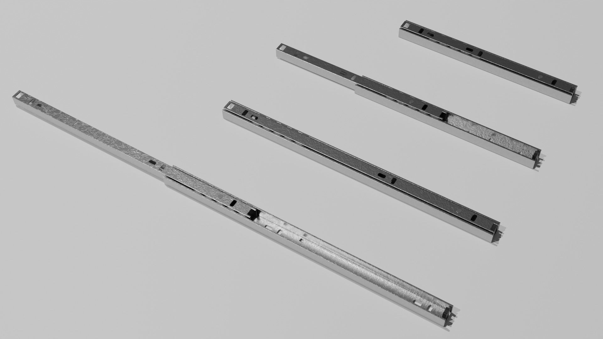 Drawer Slides 3D model_3