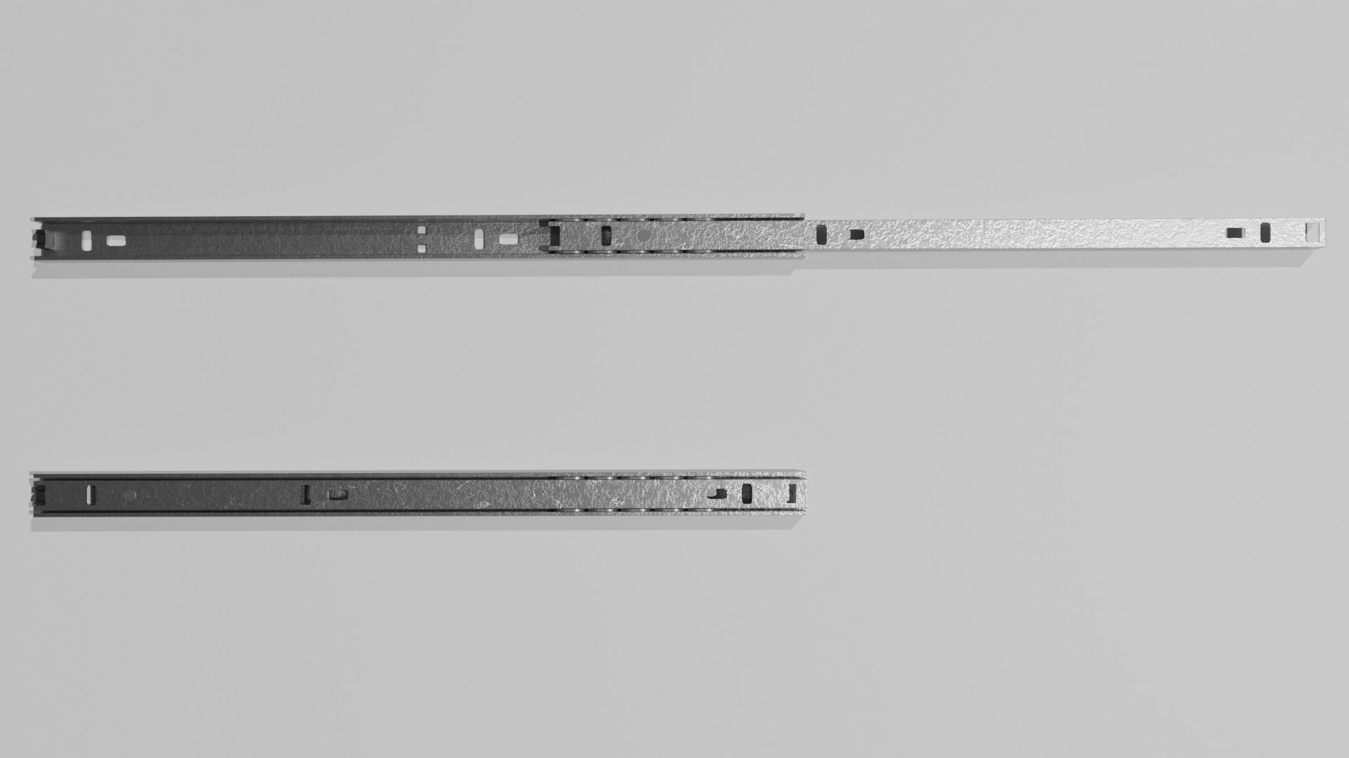 Drawer Slides 3D model_2