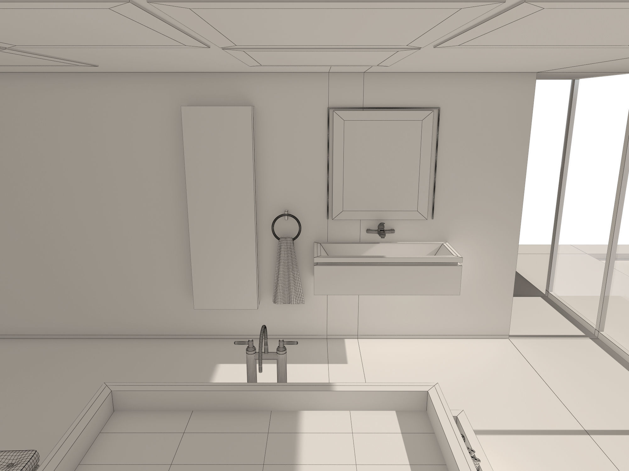 Bathroom 19 3D model_8