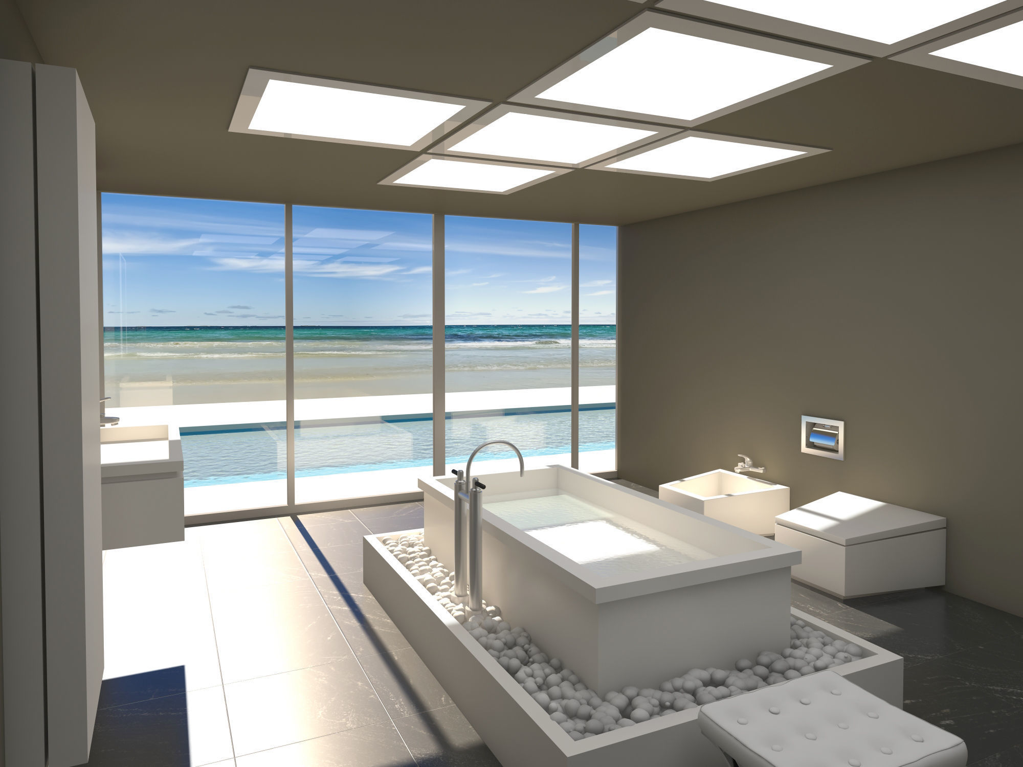Bathroom 19 3D model_1