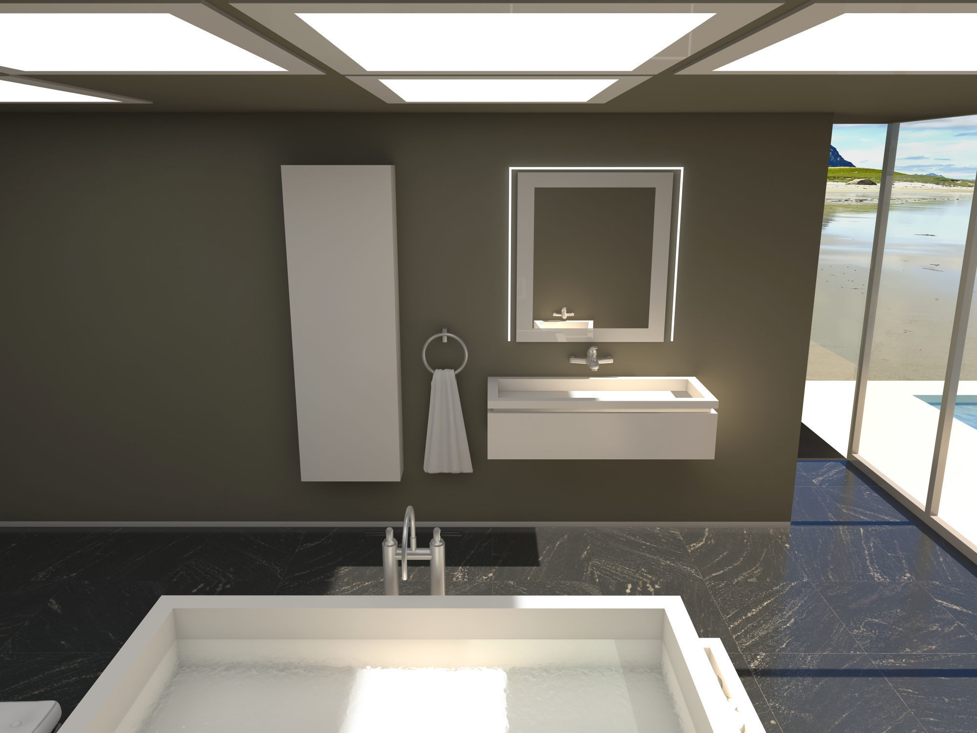 Bathroom 19 3D model_3
