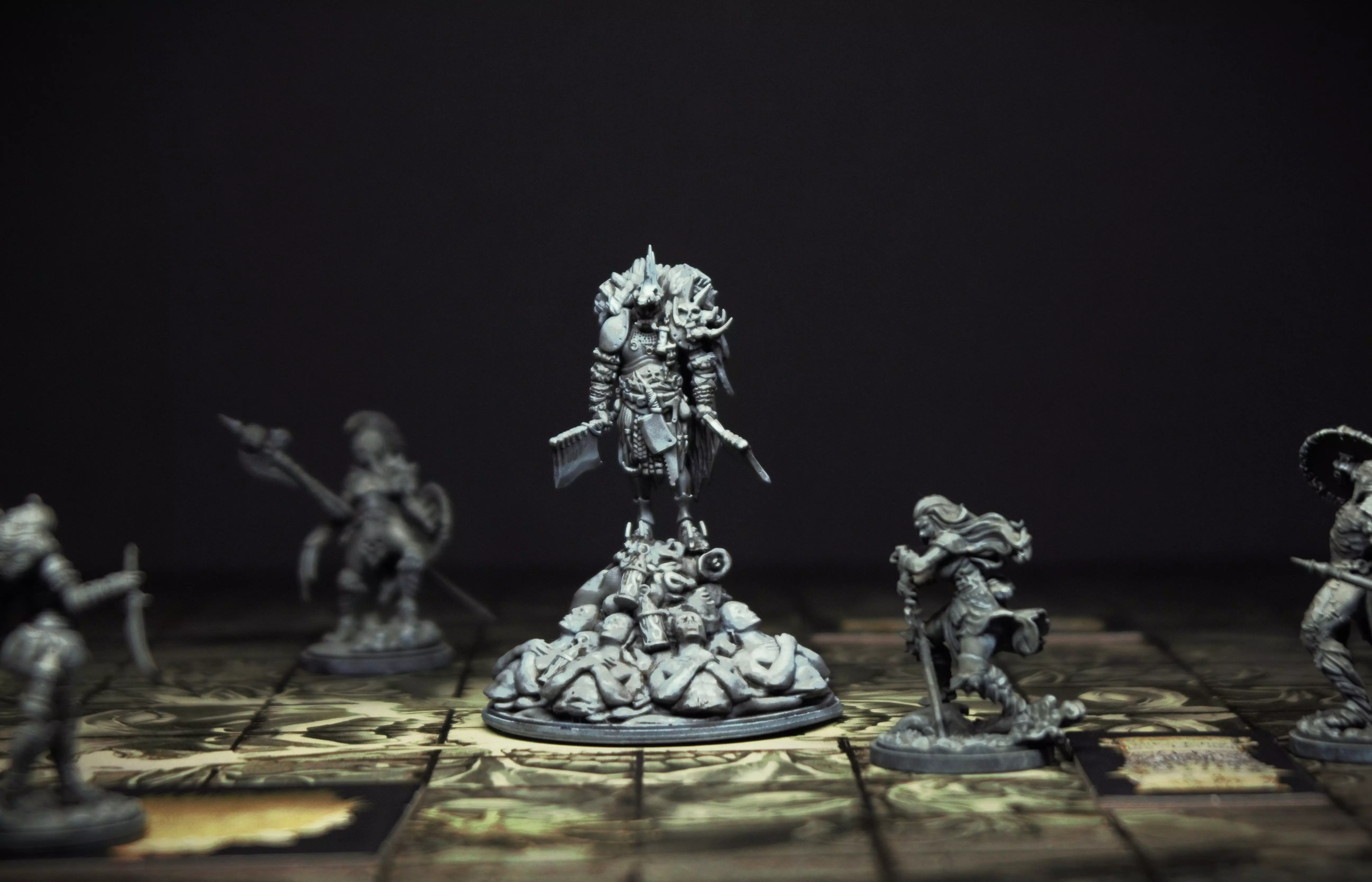 Kingdom Death Monster - Butcher Base 3D print model 3D print model_0