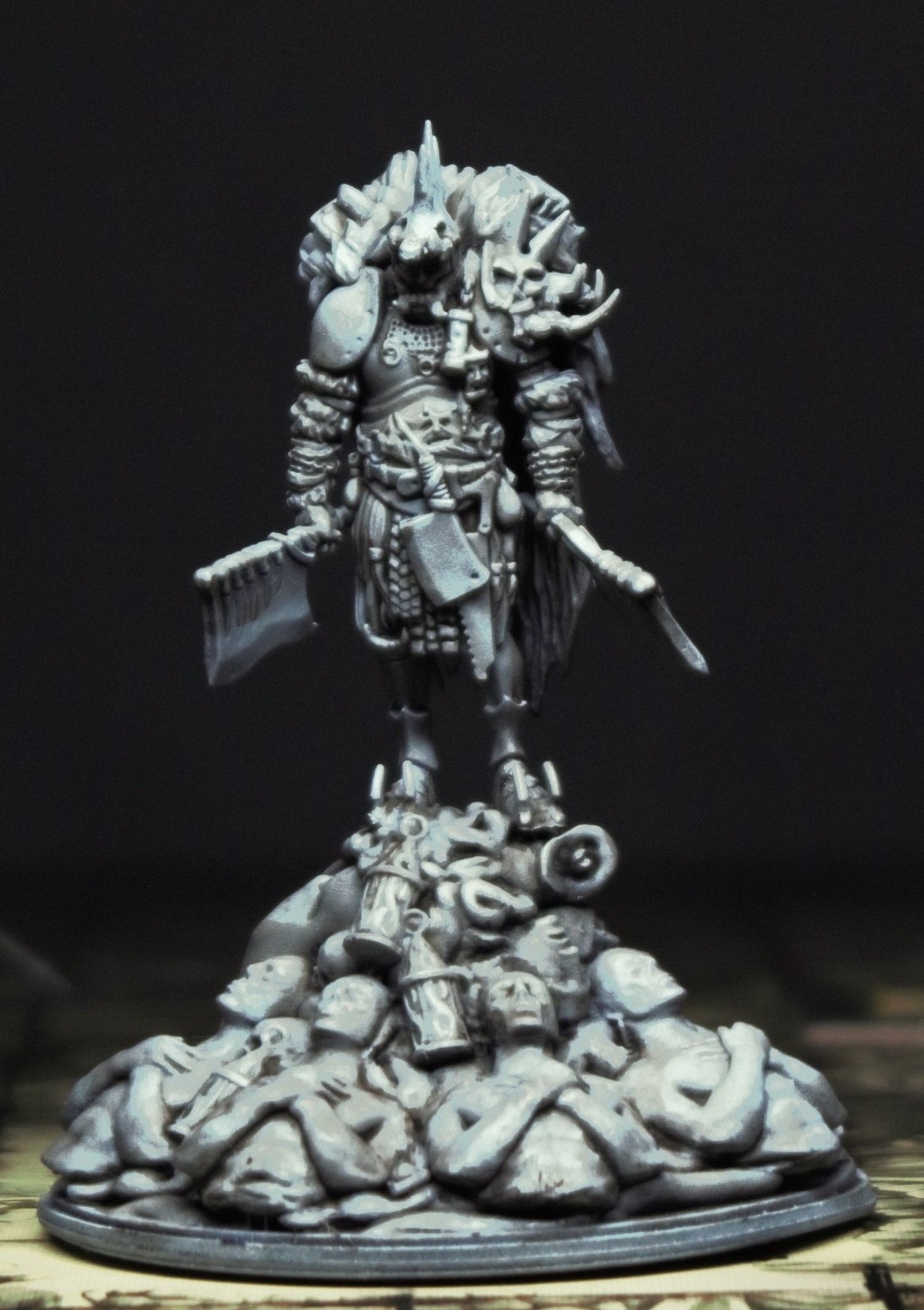 Kingdom Death Monster - Butcher Base 3D print model 3D print model_2