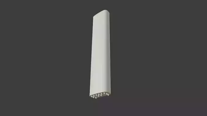 5G passive antenna ASI4517R3v06 Low-poly 3D model