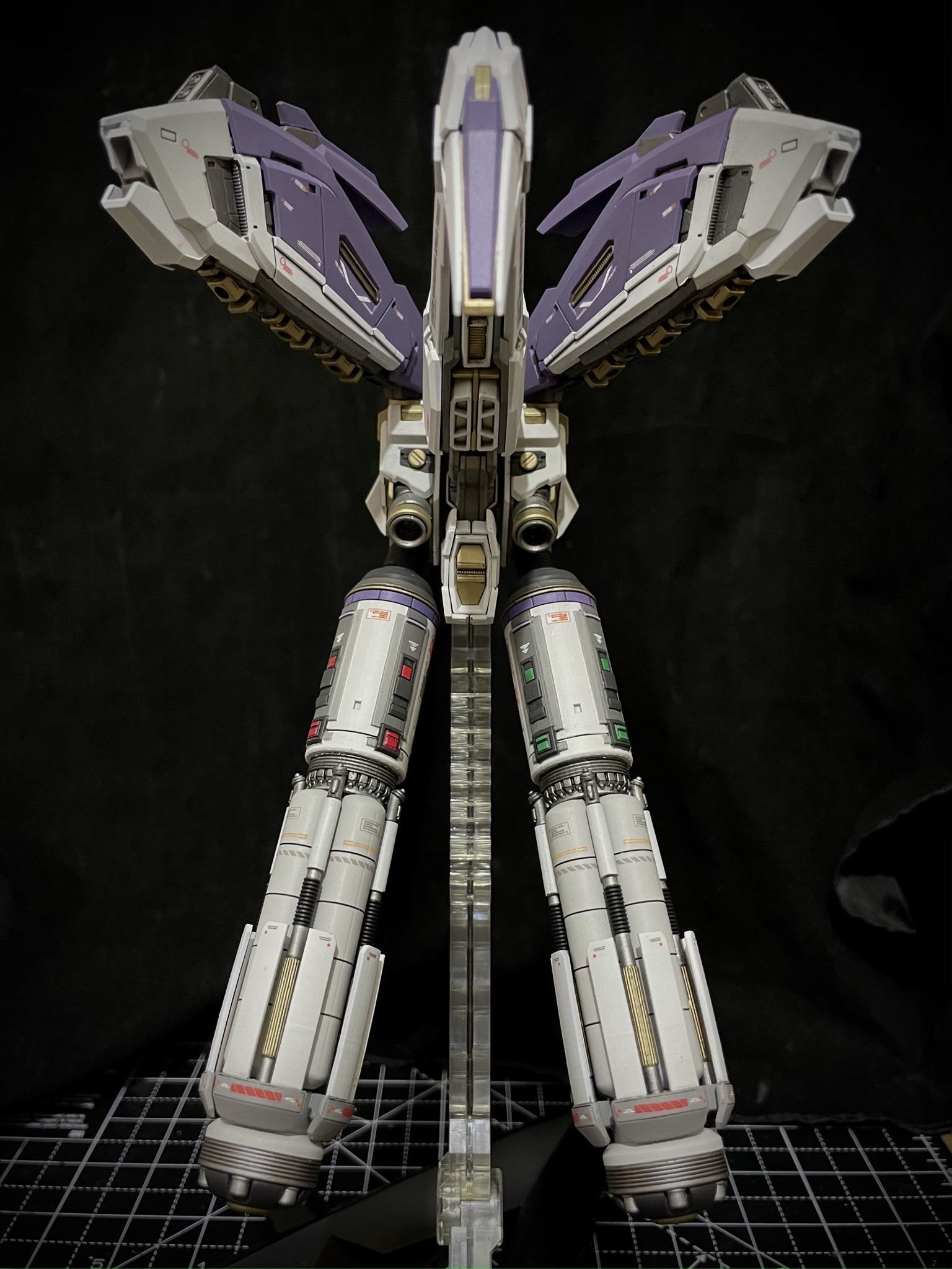 Custom Fuel Tanks for Master Grade Gundam Kits and Mecha Models 3D print model_2