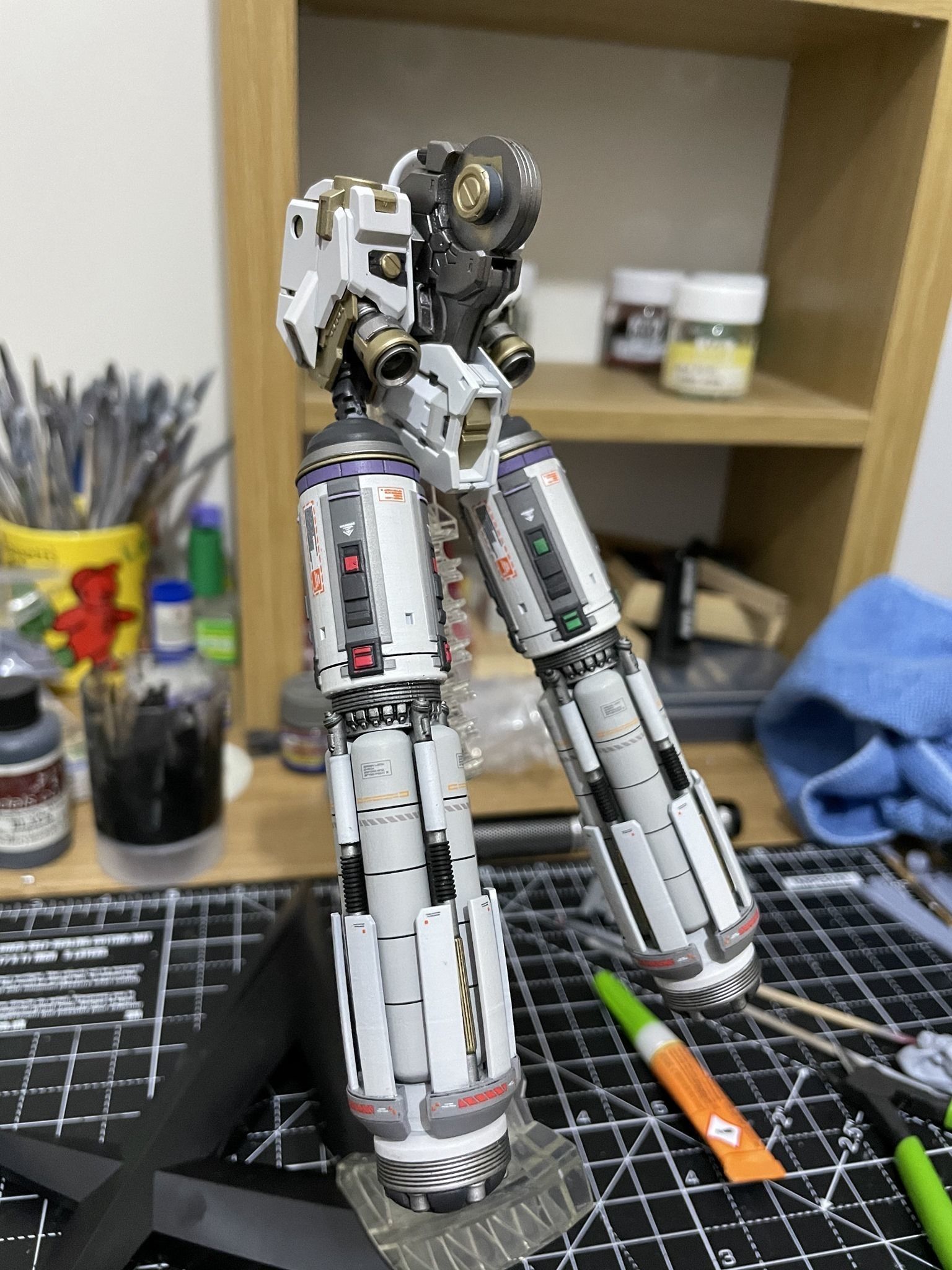 Custom Fuel Tanks for Master Grade Gundam Kits and Mecha Models 3D print model_1