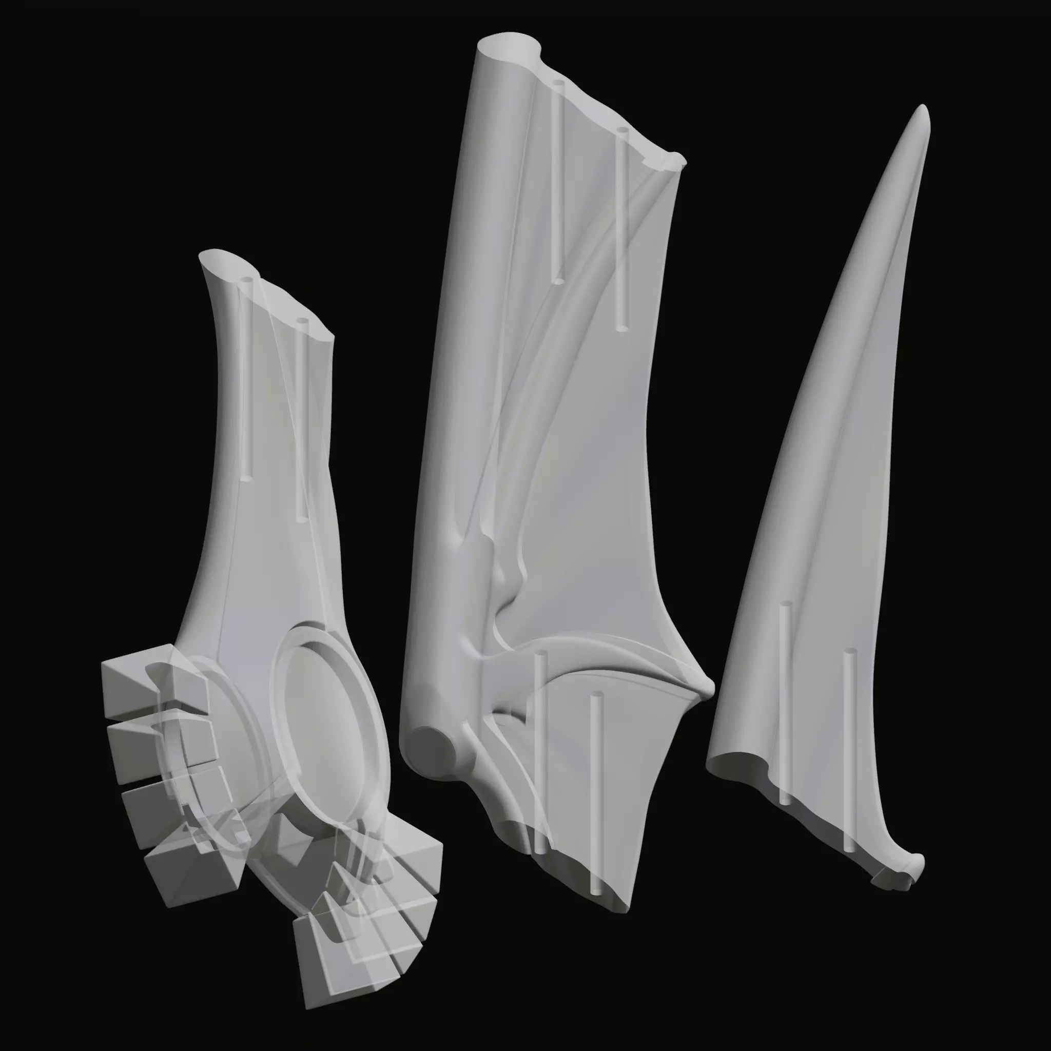 Soul Eater Sword 3D print model_8