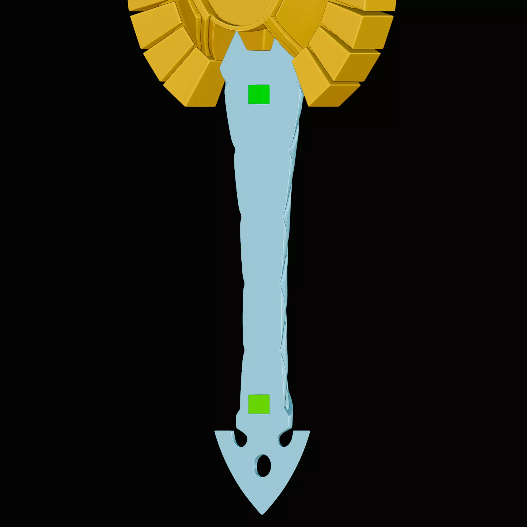 Soul Eater Sword 3D print model_9