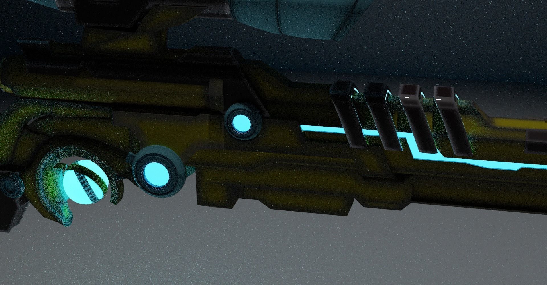 SNIPER RIFLE Low-poly 3D model_4