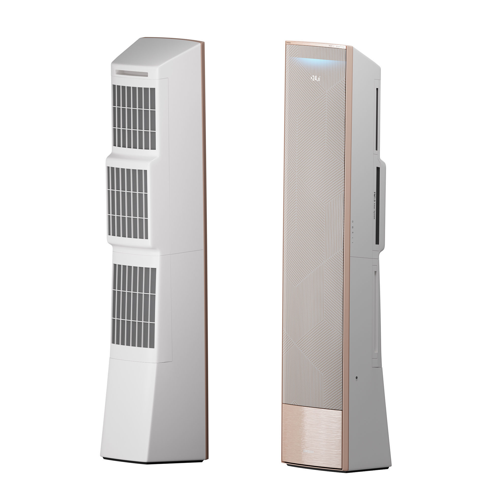 Samsung Bespoke Windfree stand AC 3D model_1