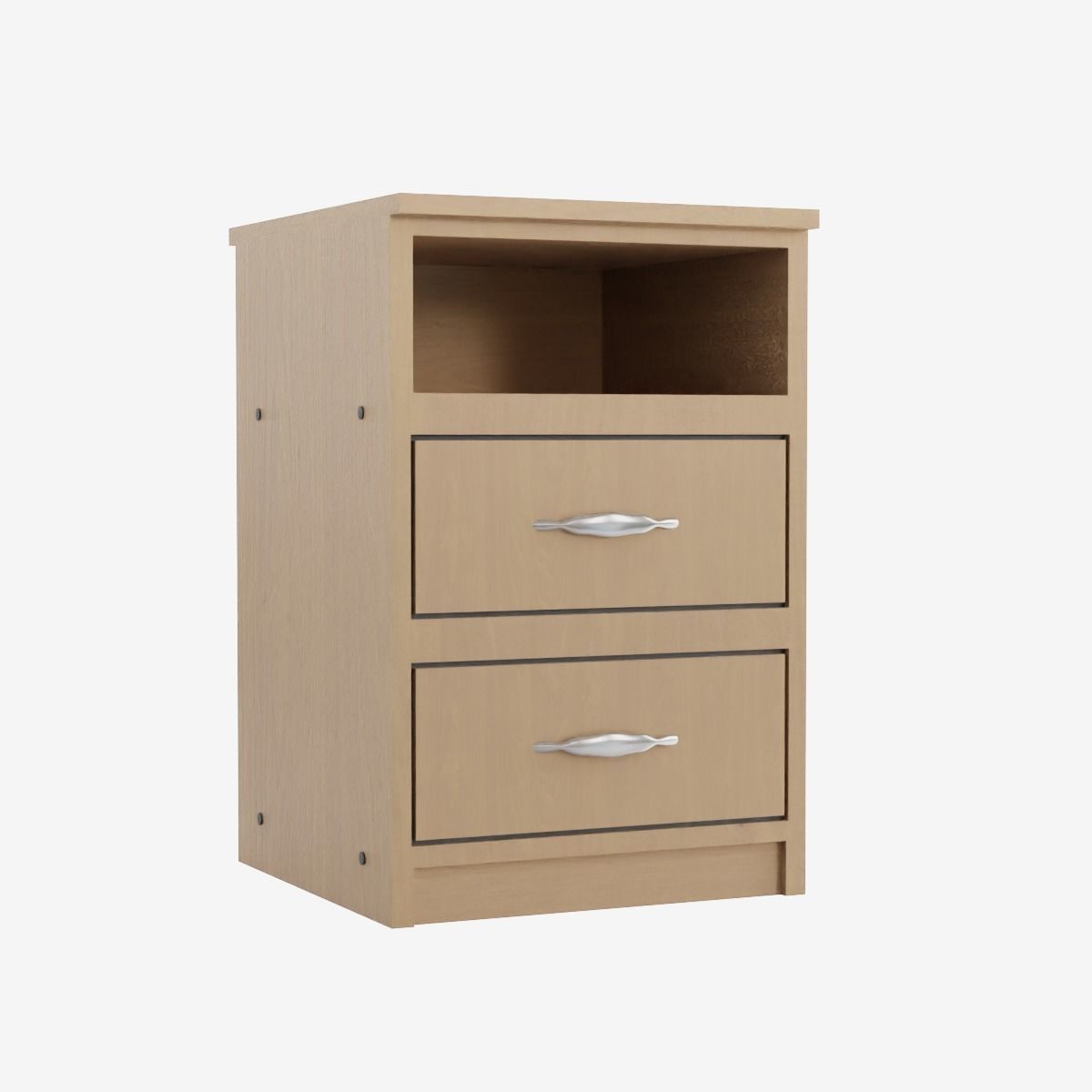 Chest of Drawers Low-poly 3D model_2