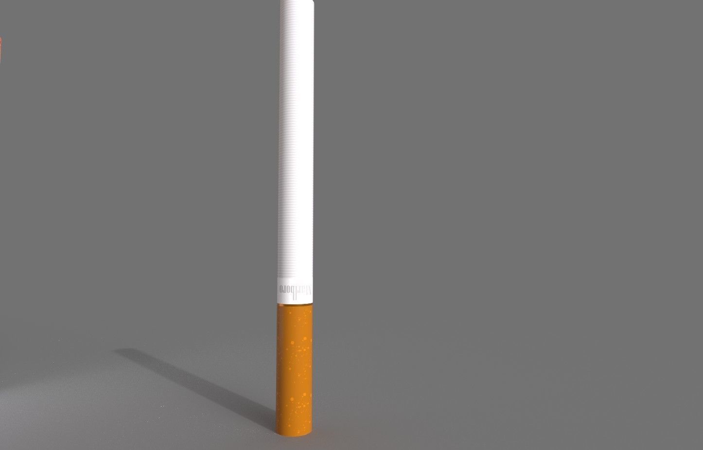 Marlboro cigarettes Low-poly 3D model_5