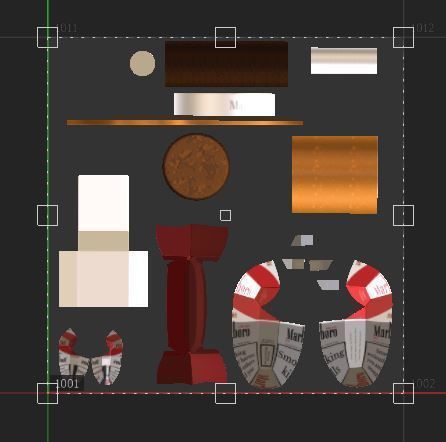 Marlboro cigarettes Low-poly 3D model_12