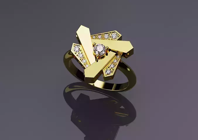 Art Deco Ring Style