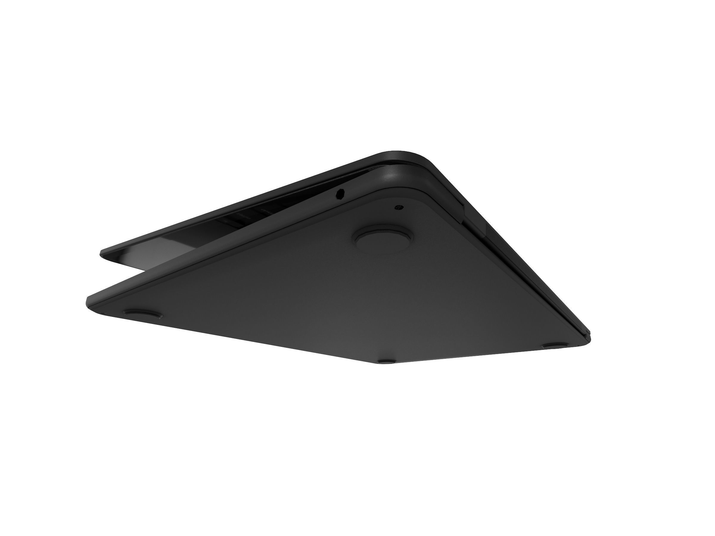 2022 MacBook Air M2 game asset Low-poly 3D model_4