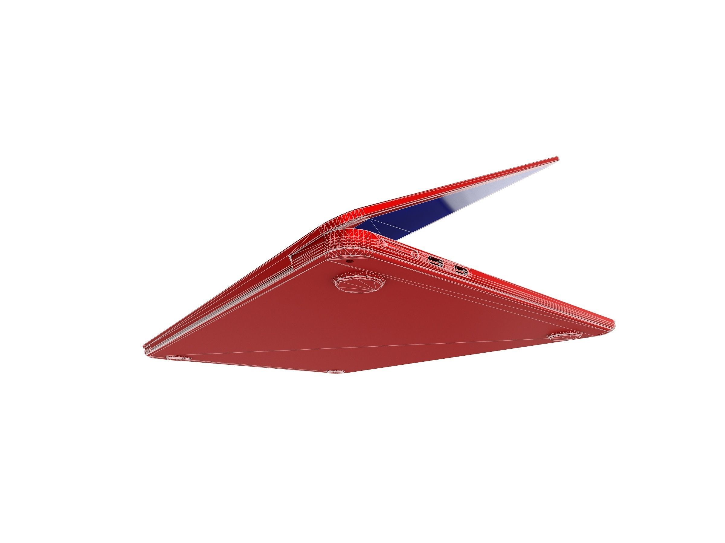 2022 MacBook Air M2 game asset Low-poly 3D model_9