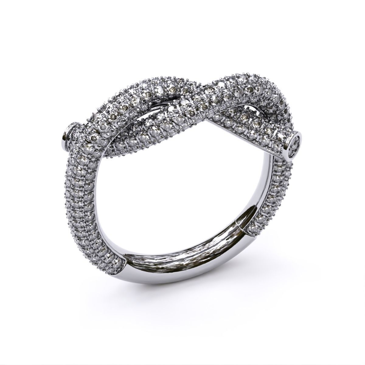 Luxury Fancy Ring 3D print model_10