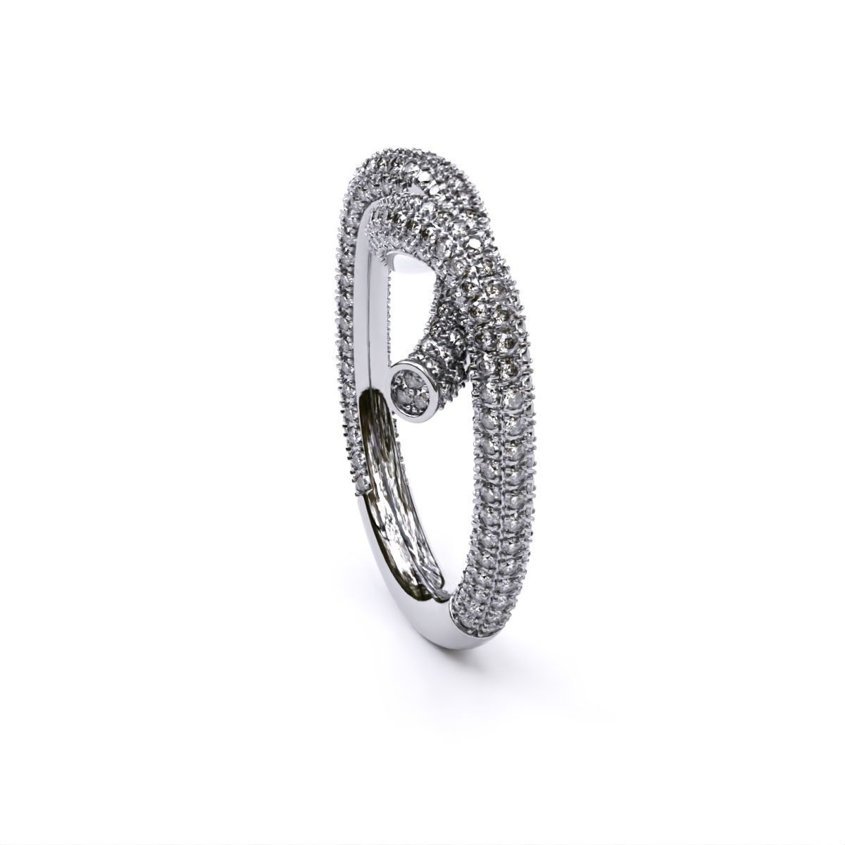 Luxury Fancy Ring 3D print model_9