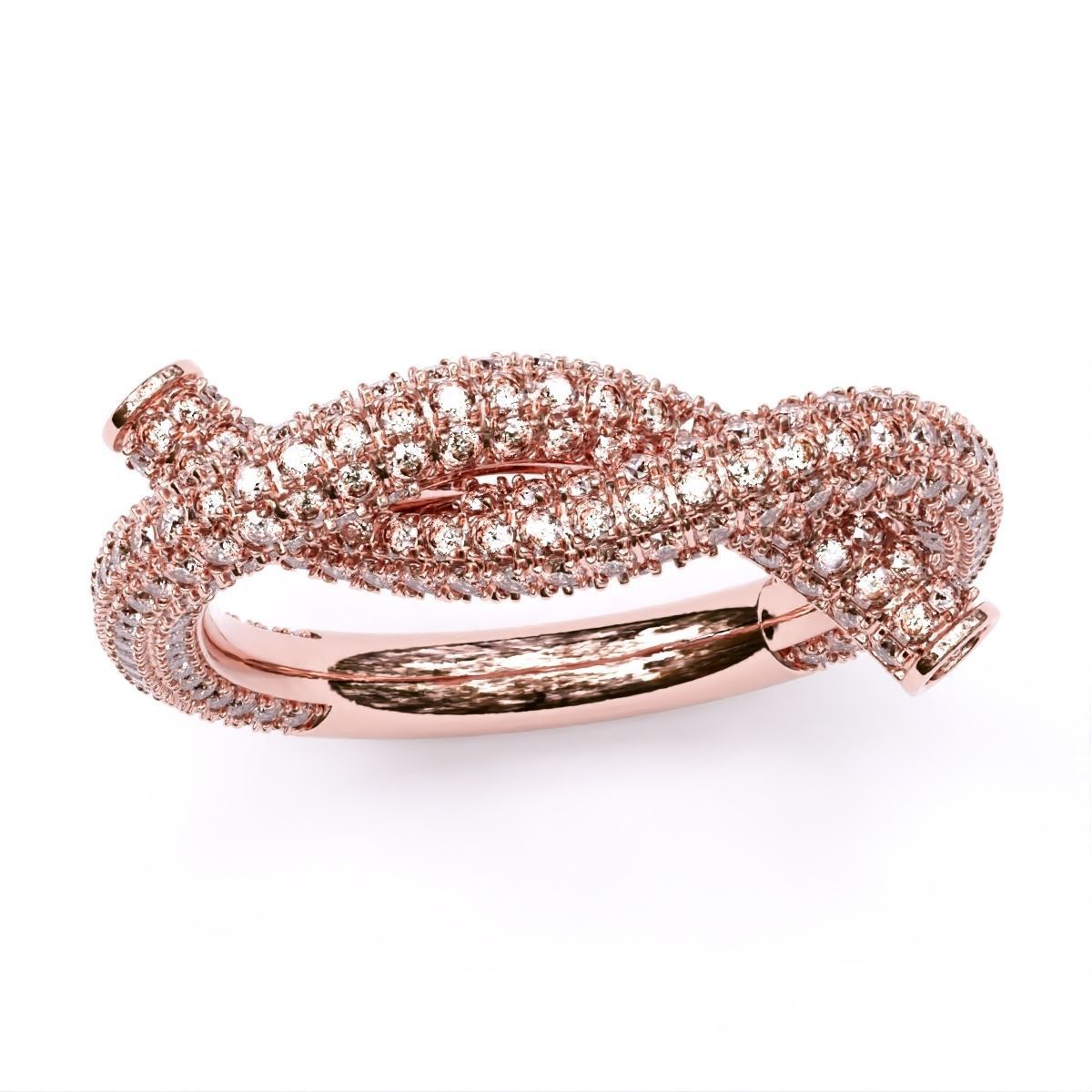 Luxury Fancy Ring 3D print model_5