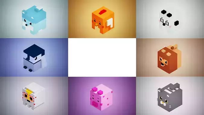 Voxel Animal Minimal
