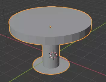round table 3D model