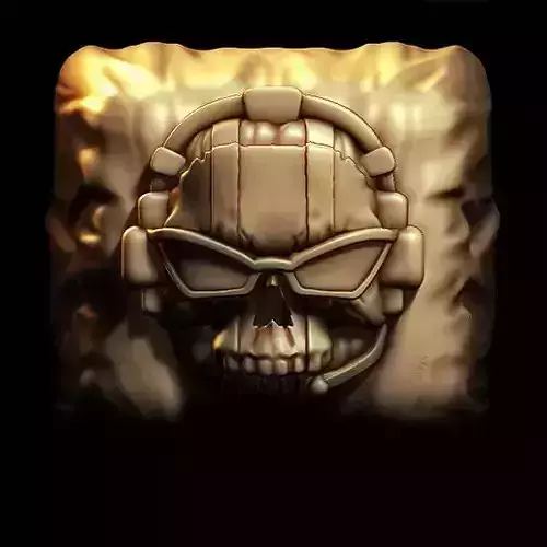 Ghost Keycap Call of Duty Mobile Warzone 