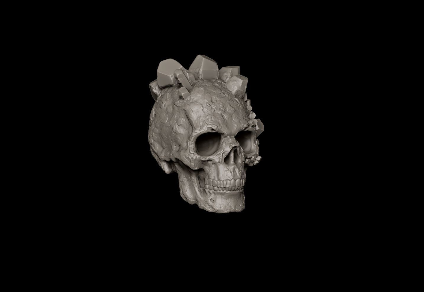 SKULL CRYSTAL FROST 3D print model_2