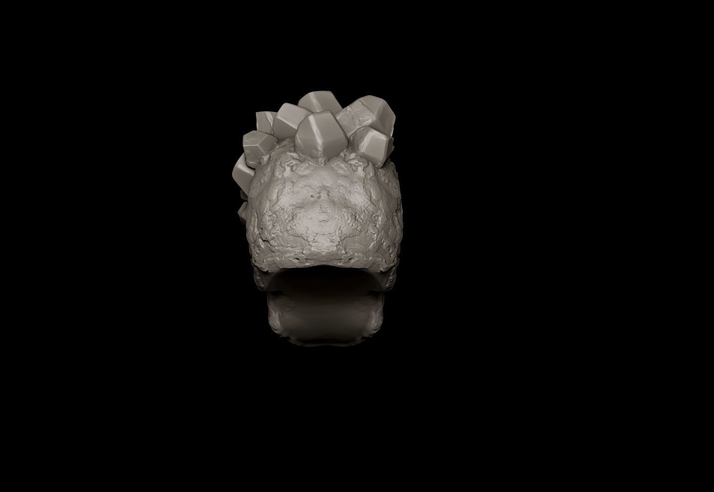 SKULL CRYSTAL FROST 3D print model_4