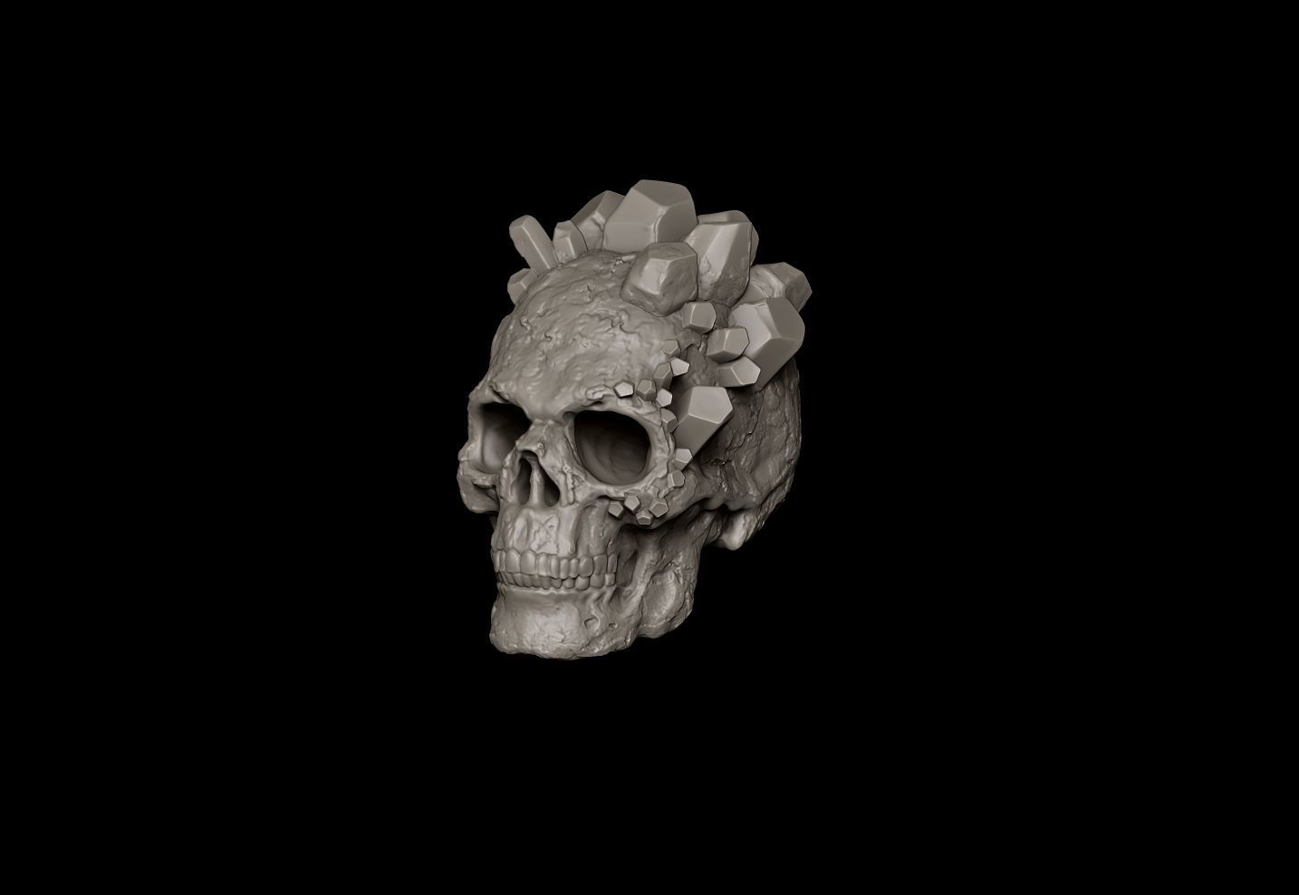 SKULL CRYSTAL FROST 3D print model_5