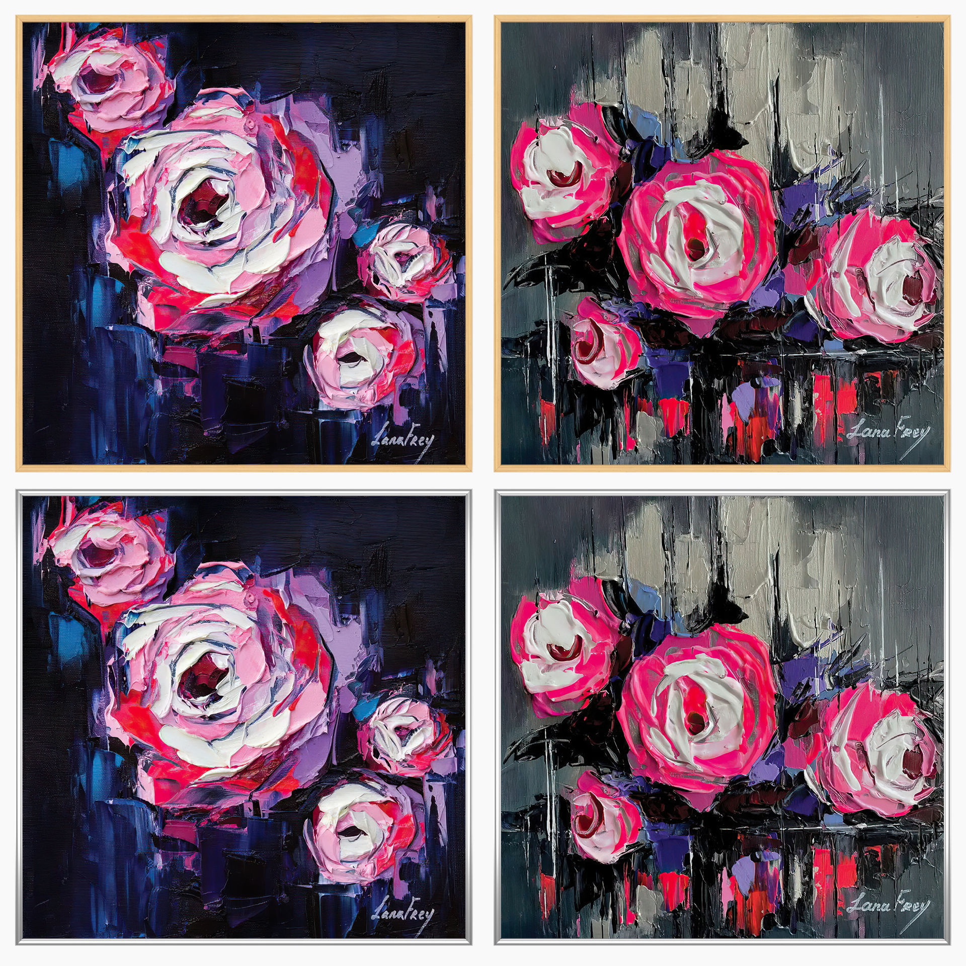 Wall Art Set 3789 3D model_2