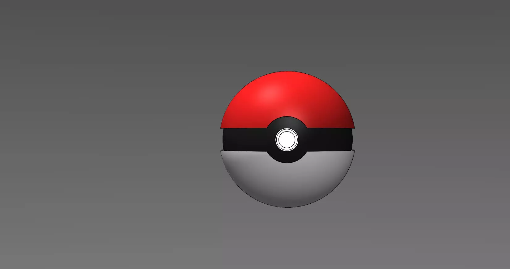 Pokeball pokemon ball Free 3D print model