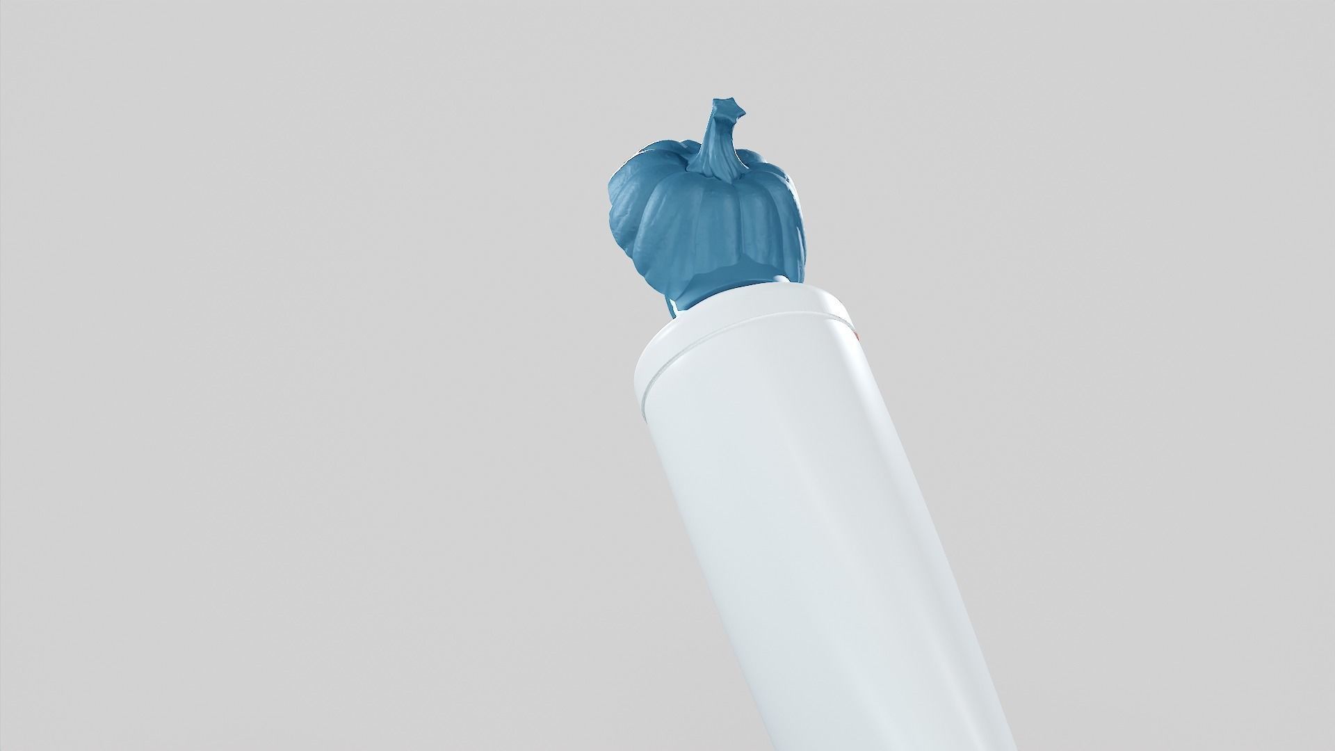 Pumpkin - Toothpaste Cup 03 STL 3D print model_50