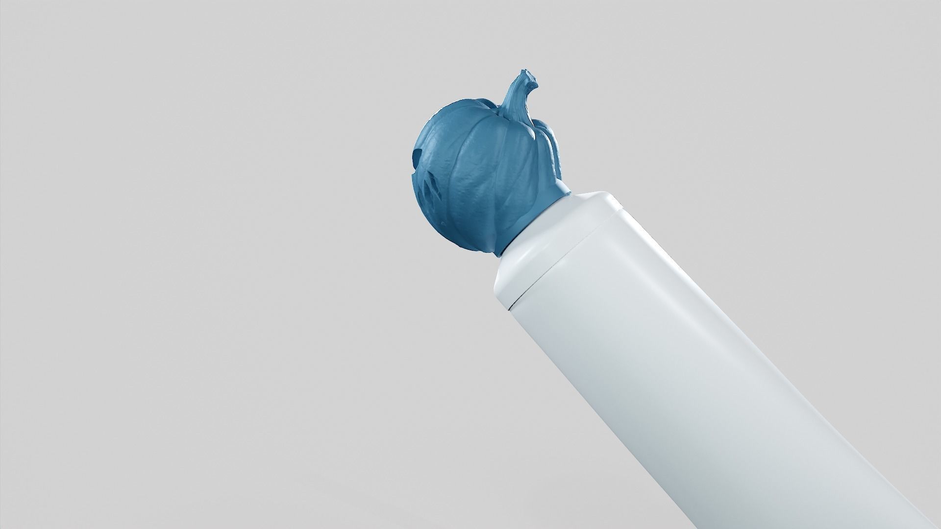 Pumpkin - Toothpaste Cup 03 STL 3D print model_24