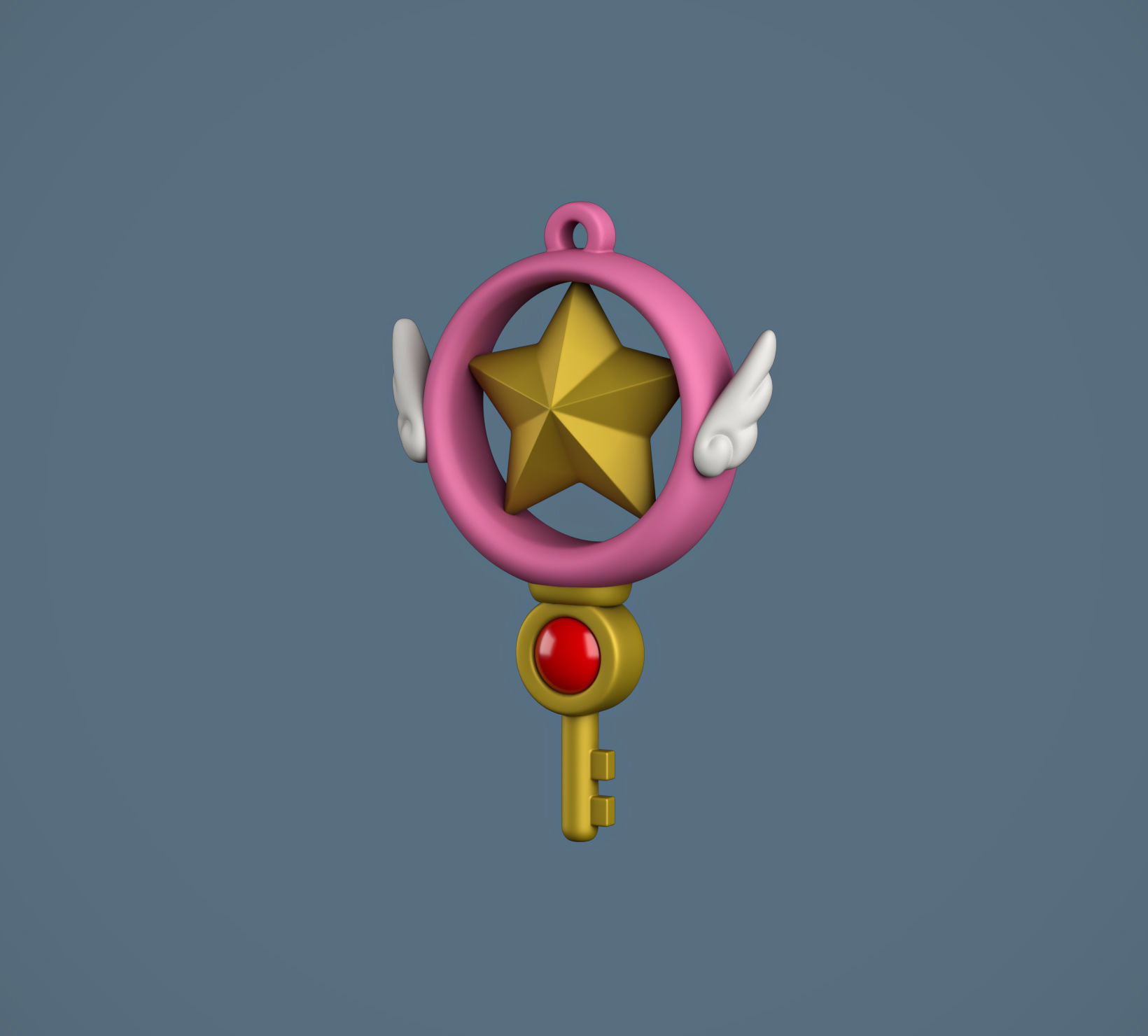 Cardcaptor Sakura Magic Key 3D print model_2