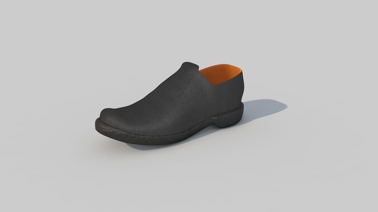 shoes clogs Free 3D model_4