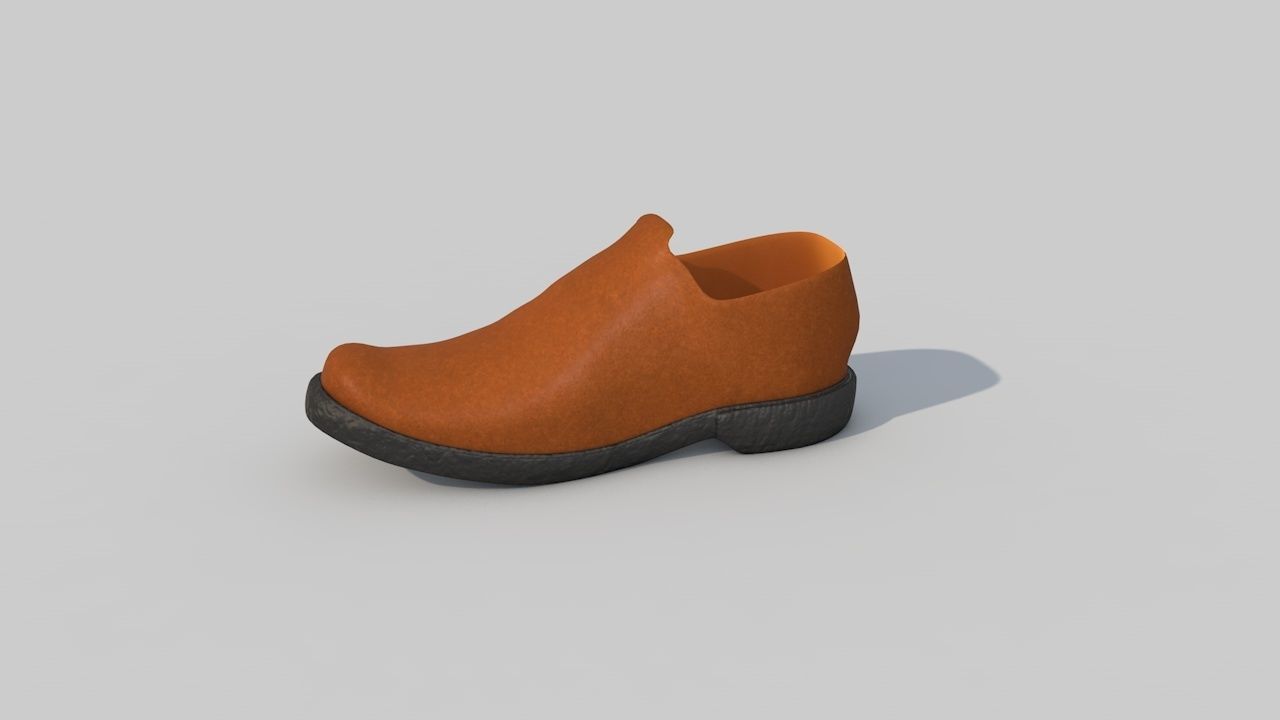 shoes clogs Free 3D model_1