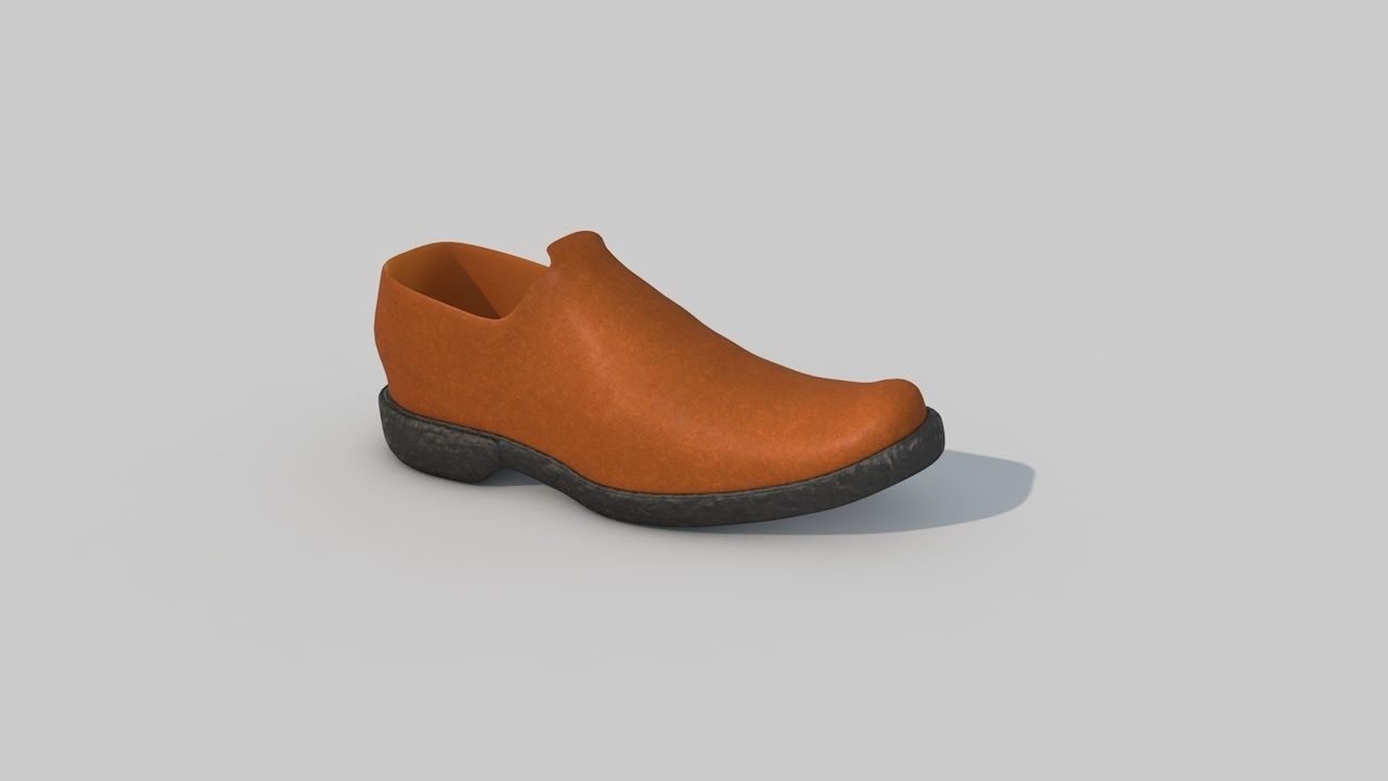 shoes clogs Free 3D model_2