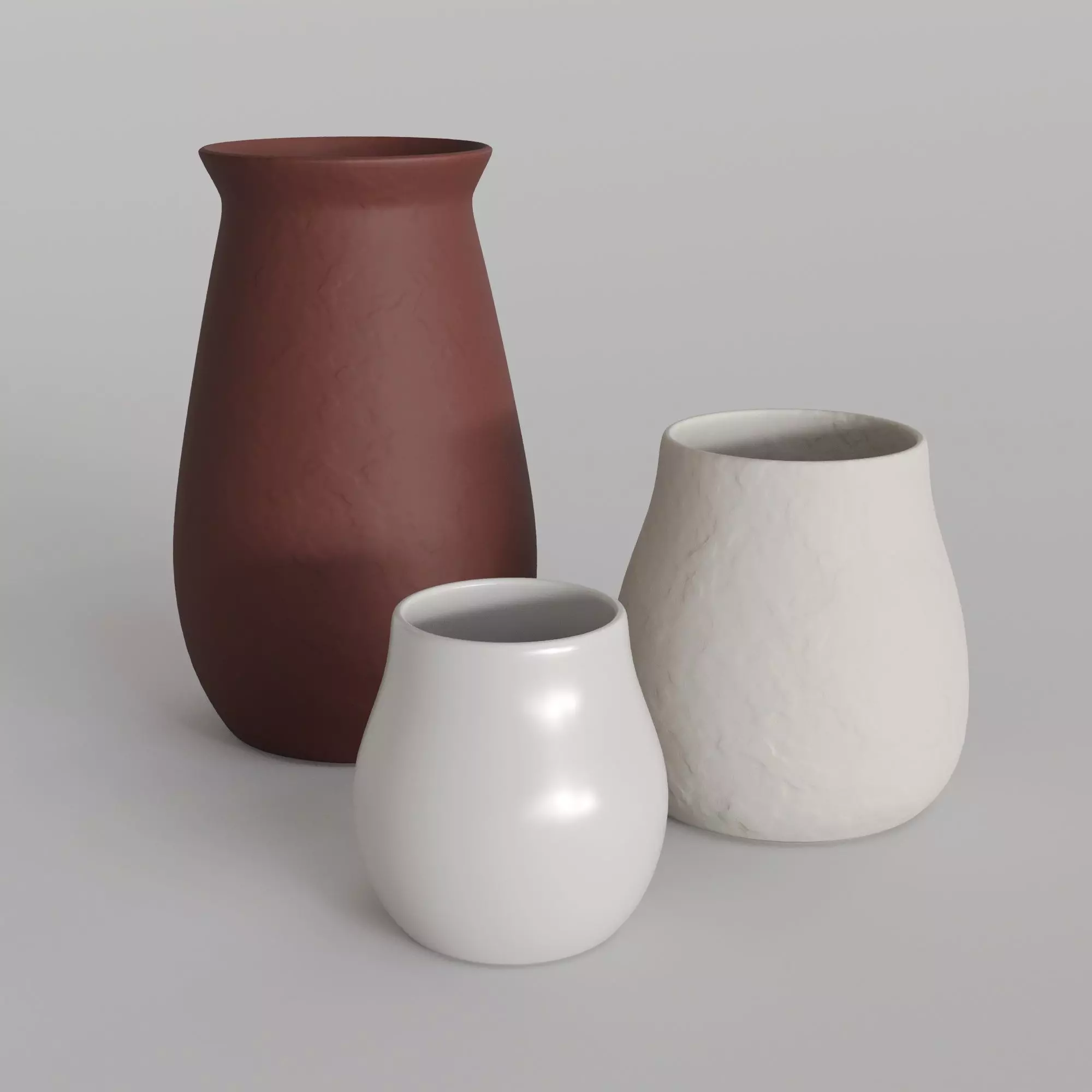 Ceramic Vases Free 3D model