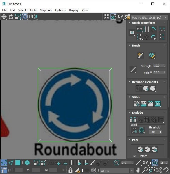 Lego Toy Road Signs Set 3D model_103