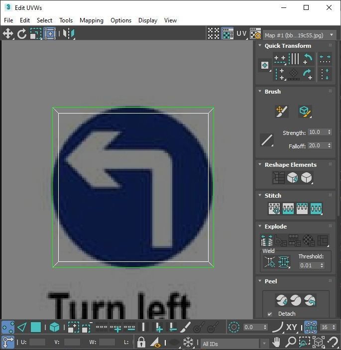 Lego Toy Road Signs Set 3D model_95