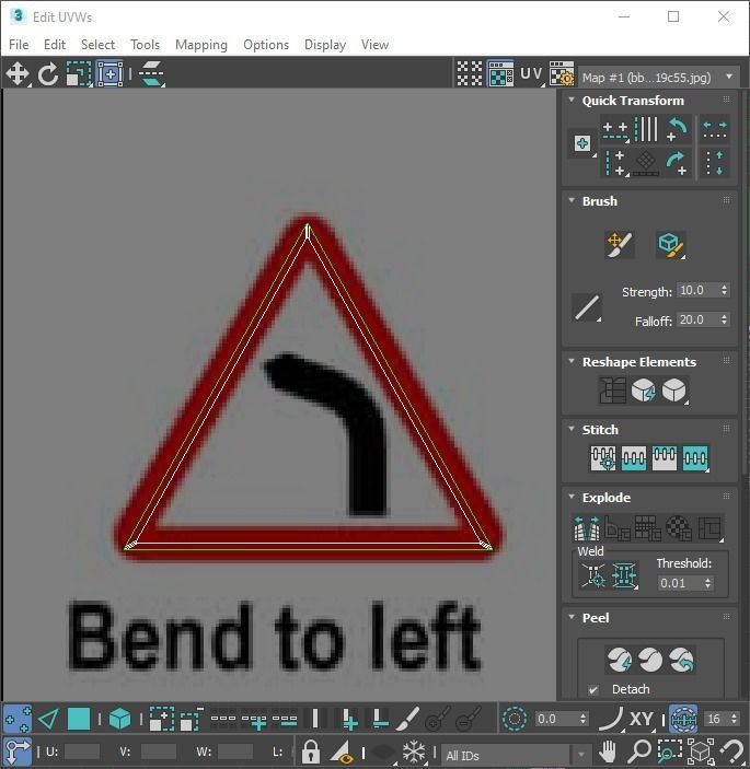 Lego Toy Road Signs Set 3D model_56