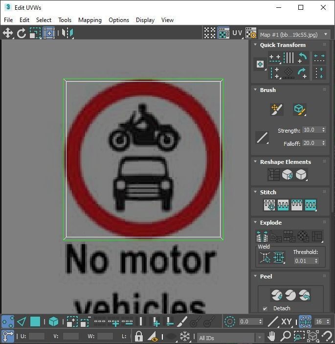 Lego Toy Road Signs Set 3D model_54