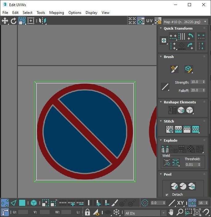 Lego Toy Road Signs Set 3D model_116