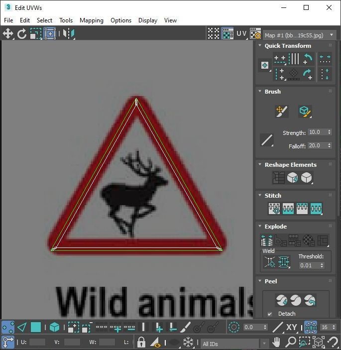 Lego Toy Road Signs Set 3D model_69