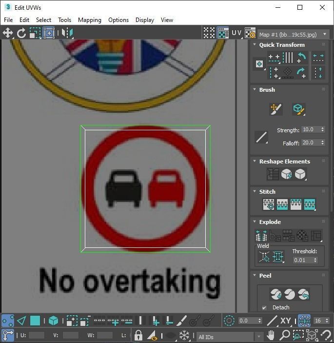 Lego Toy Road Signs Set 3D model_108