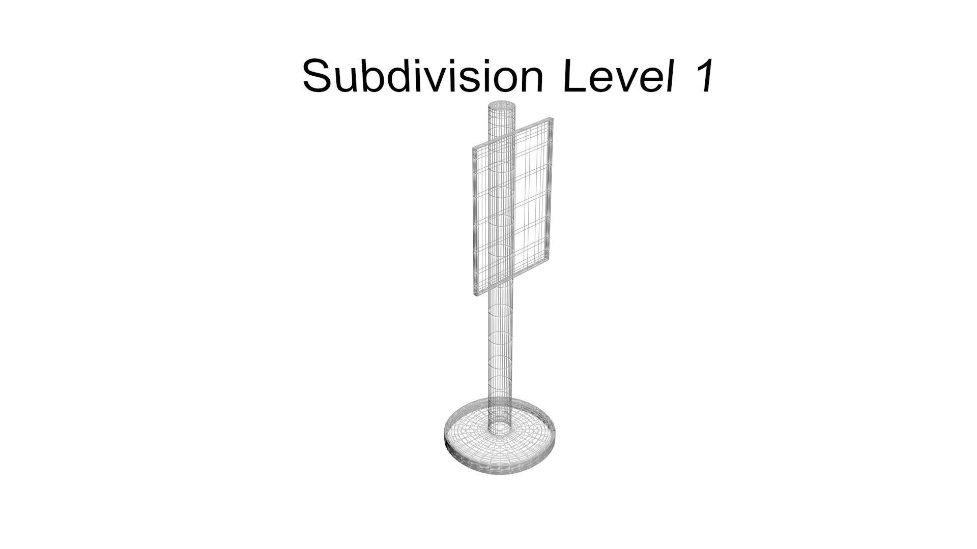 Lego Toy Road Signs Set 3D model_28