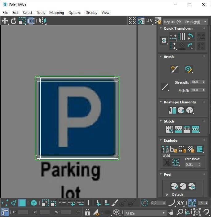Lego Toy Road Signs Set 3D model_123