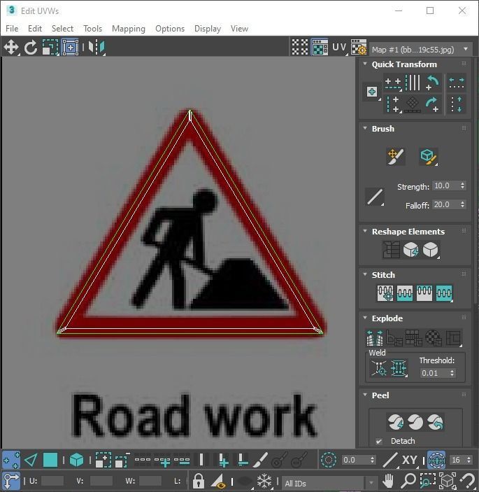 Lego Toy Road Signs Set 3D model_59