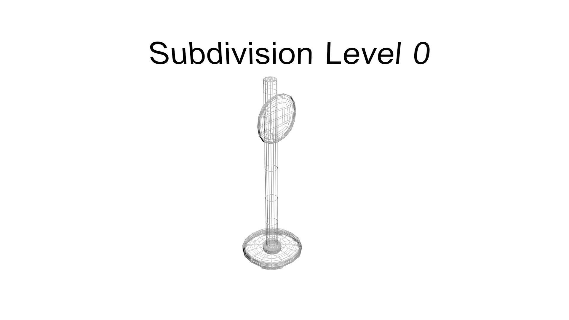 Lego Toy Road Signs Set 3D model_23